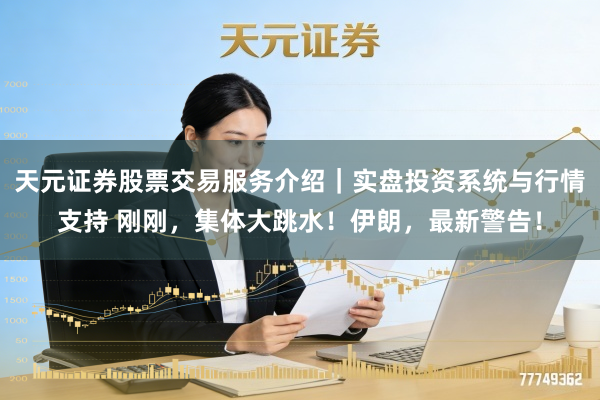 天元证券股票交易服务介绍｜实盘投资系统与行情支持 刚刚，集体大跳水！伊朗，最新警告！